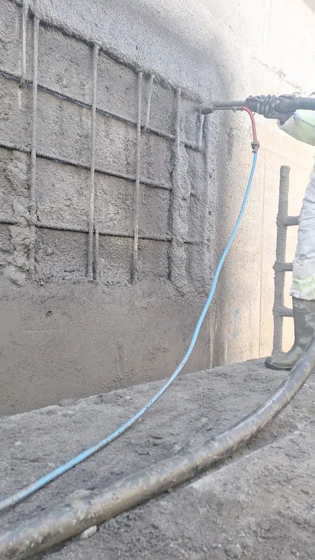 Proyección con manguera